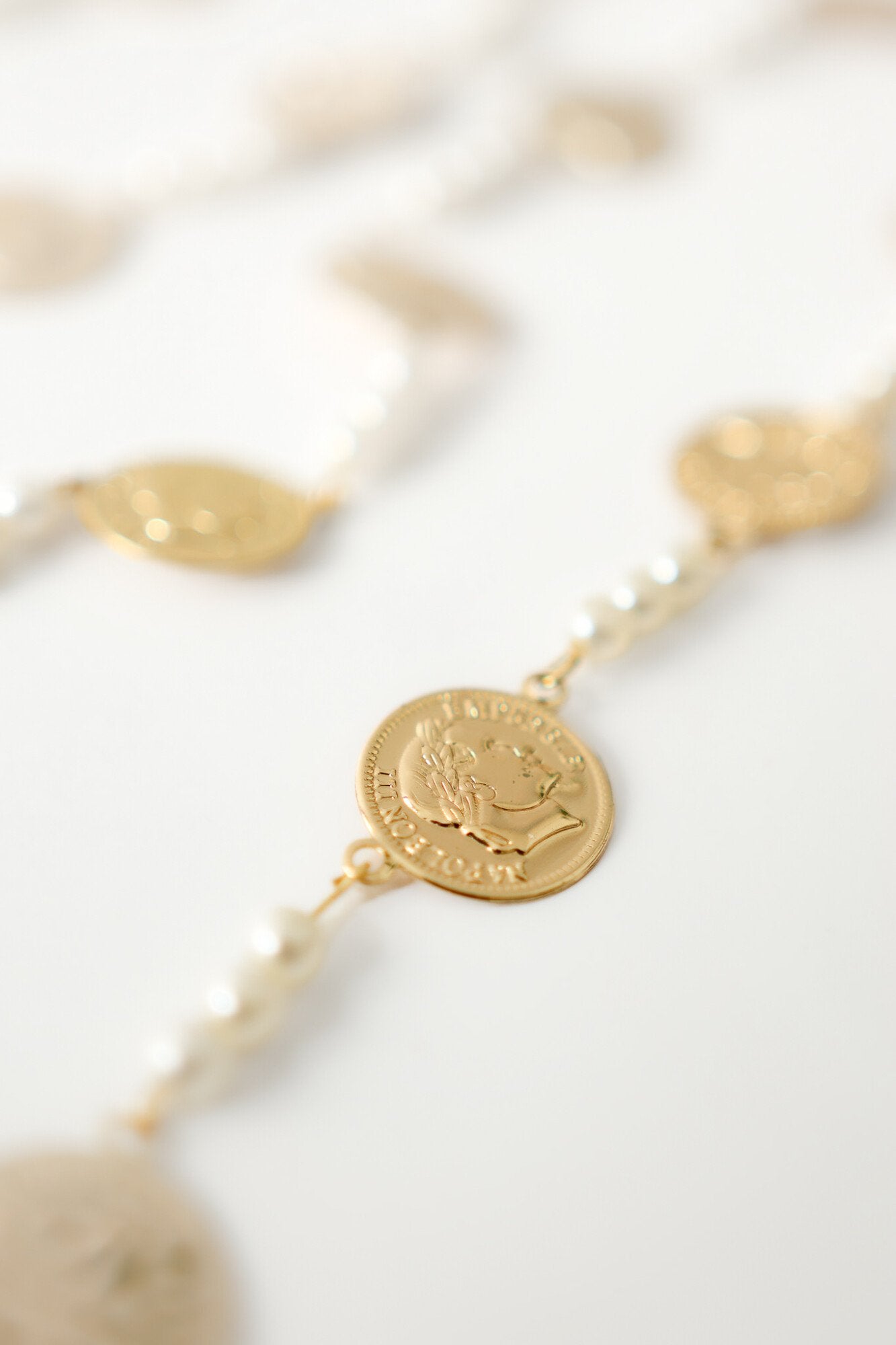 Collier de louis perlée